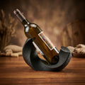 Minimalist Wine Bottle Holder – Modern Decorative Stand