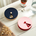 Personalized Round Pill Organizer – 7-Day Rotating Weekly Case