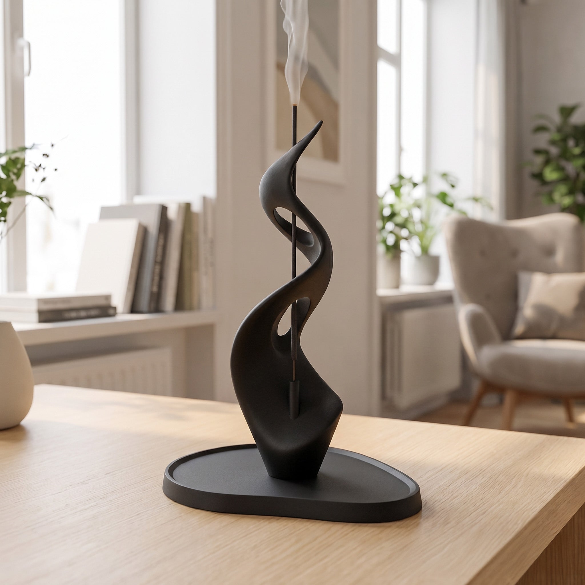 Minimalist Incense Holder – Modern Sculptural Home Decor