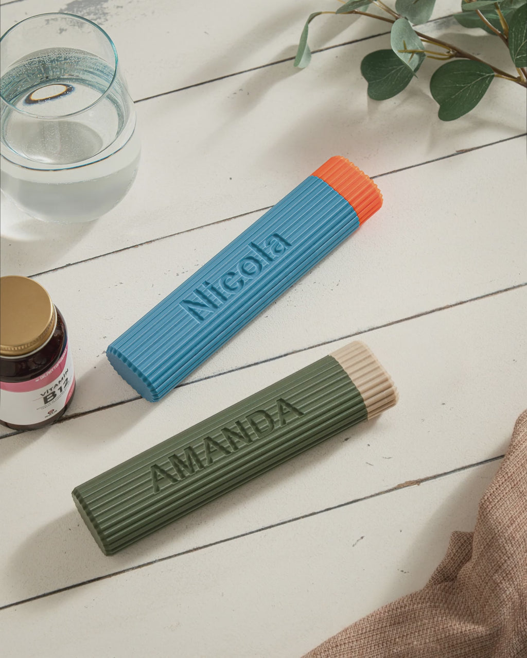 Personalized Travel Pill Organizer – Slim 7-Day Case