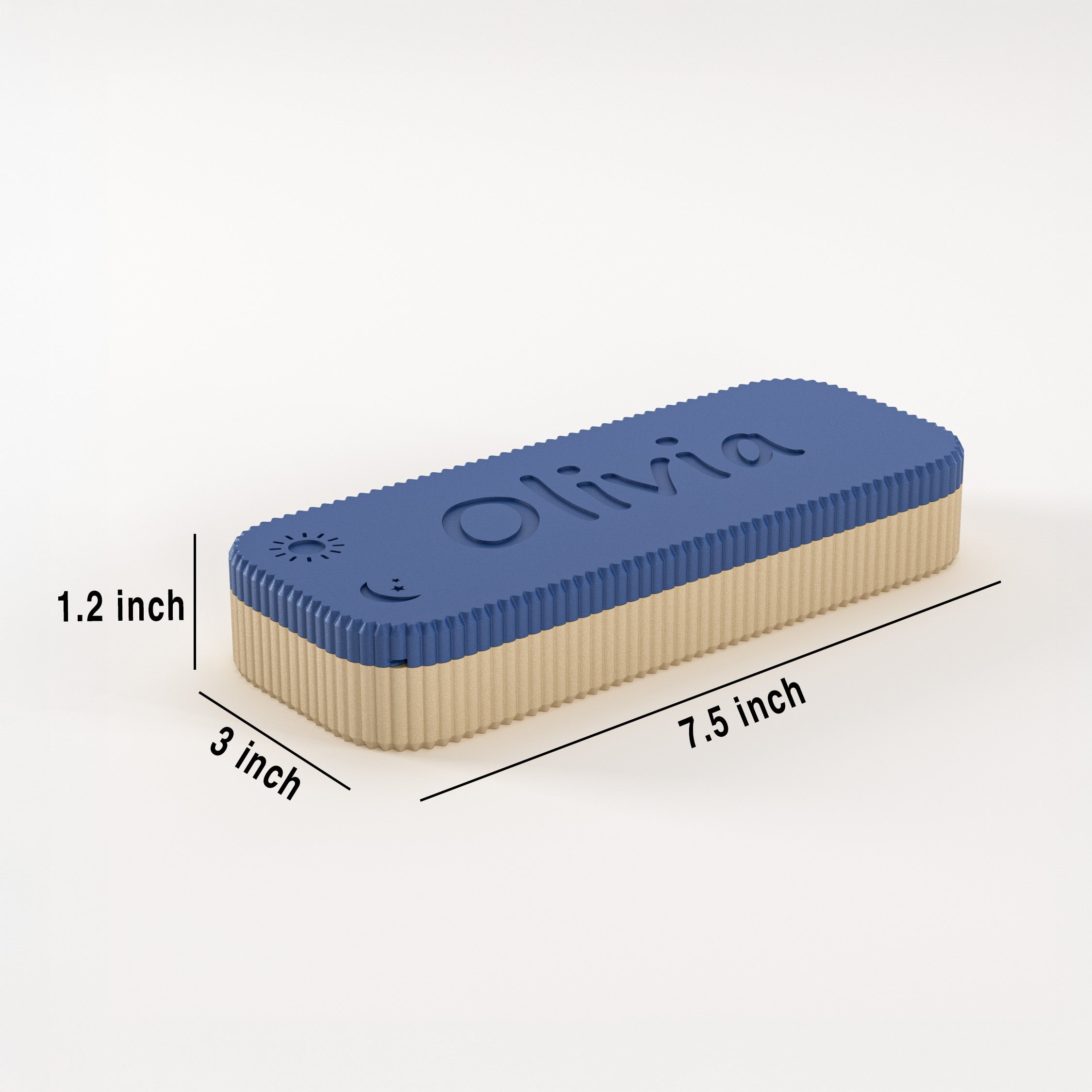 Personalized Weekly Pill Organizer – Travel 7-Day AM/PM Case
